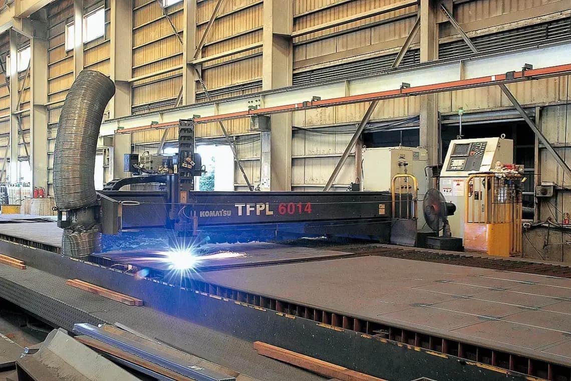 プラズマ切断機（カイサキ付き）