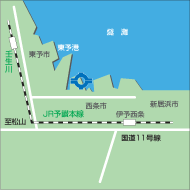 四国支店 愛媛工場地図