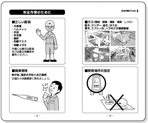 安全の手引き　本文